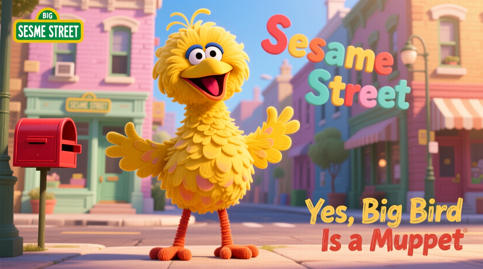 is big bird a muppet