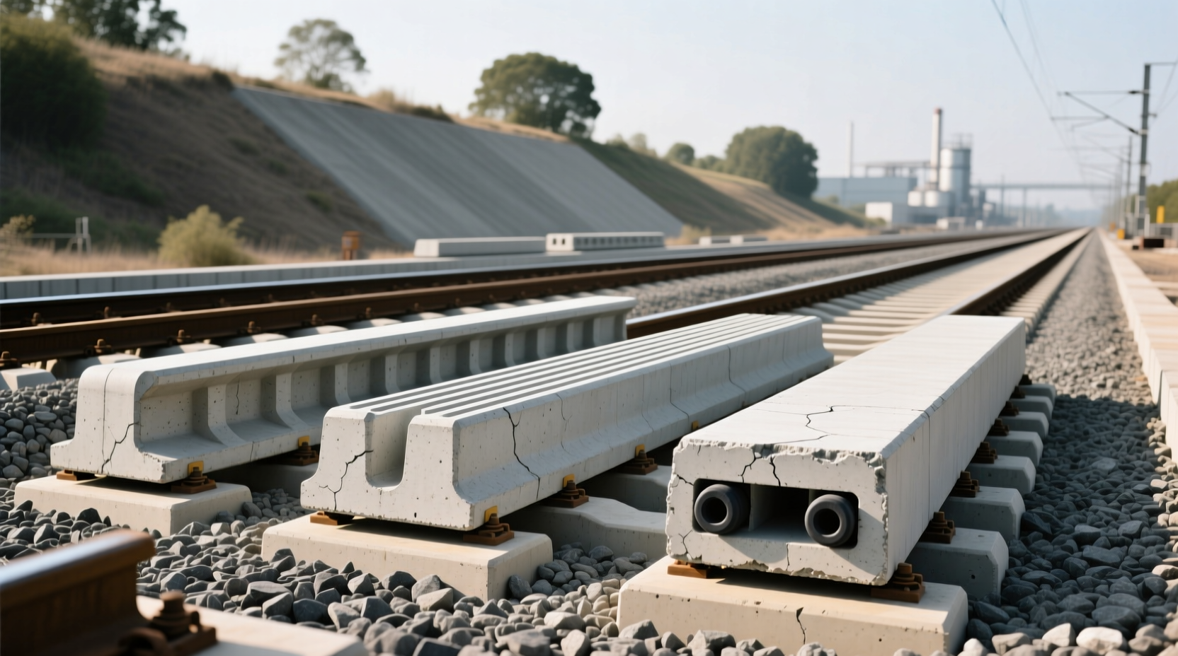 how to choose concrete railway sleepers,What are the types of concrete sleepers in railway?