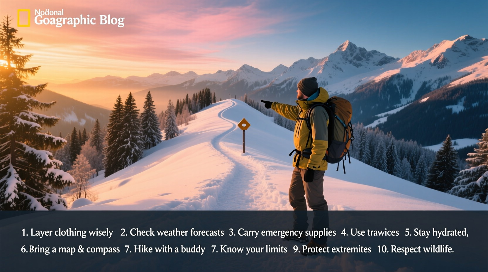 10 Tips for Safe and Comfortable Winter Hiking: Practical Guide