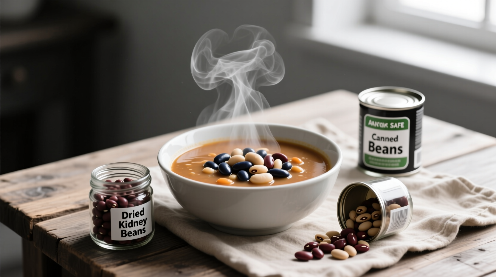 3 bean soup safety skip boiling kidney beans get sick