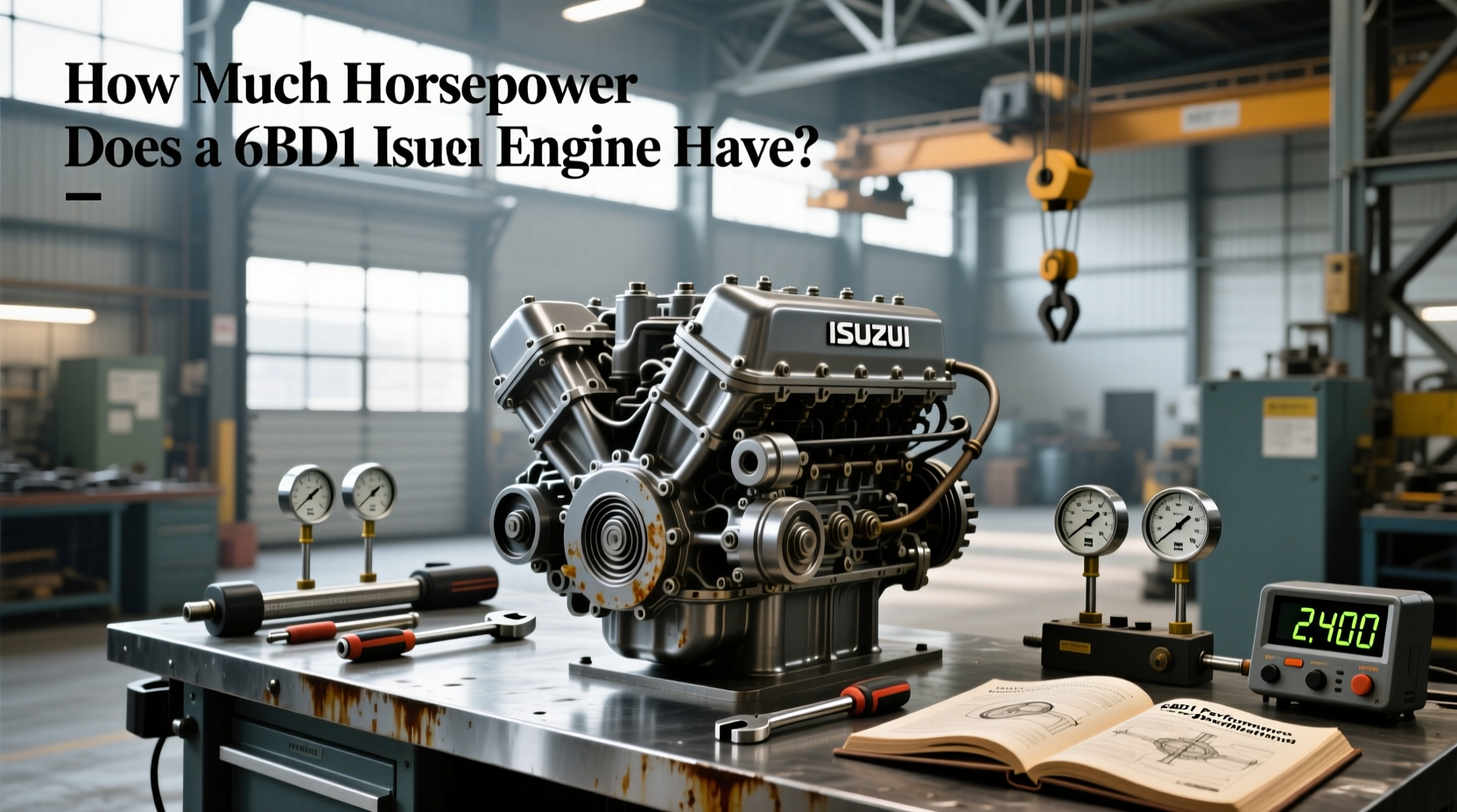 How to Choose Isuzu Engine 6BG1, How Much Horsepower Does a 6BD1 Have? Buying Guide
