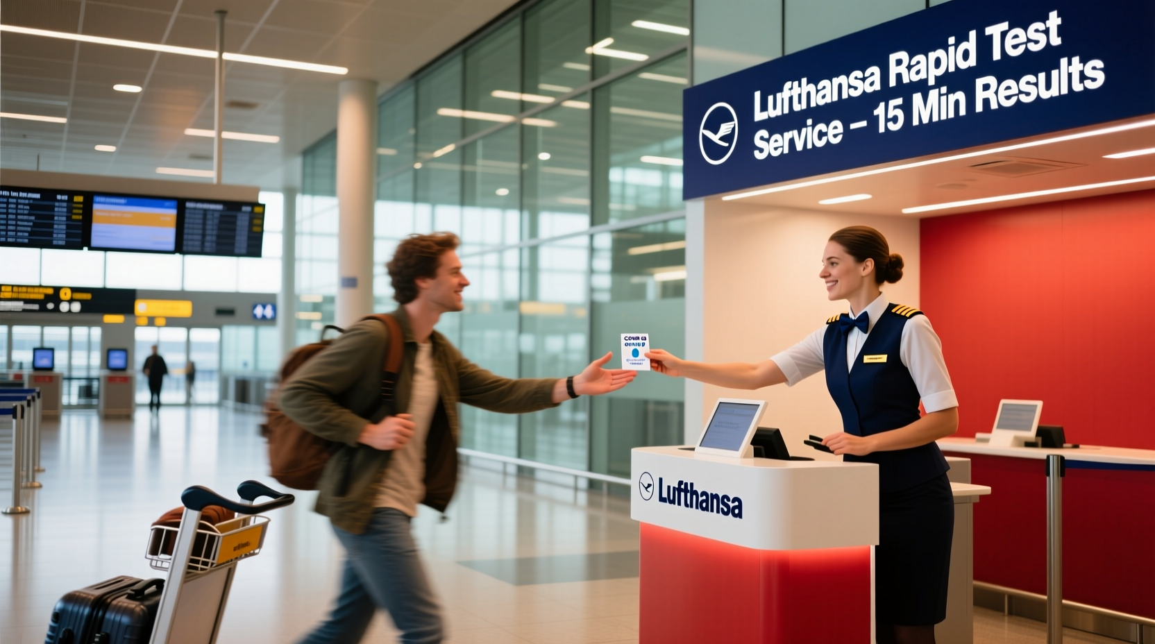 How to Use Lufthansa Offers COVID Tests: Transport & Logistics Guide