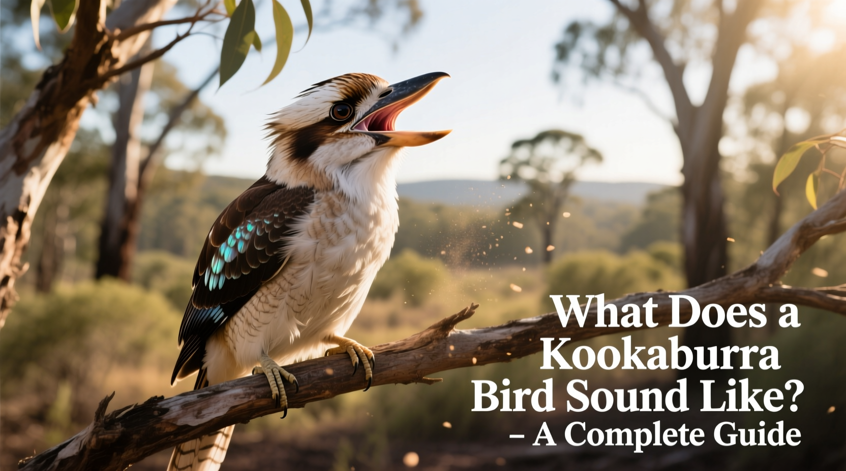 what does a kookaburra bird sound like