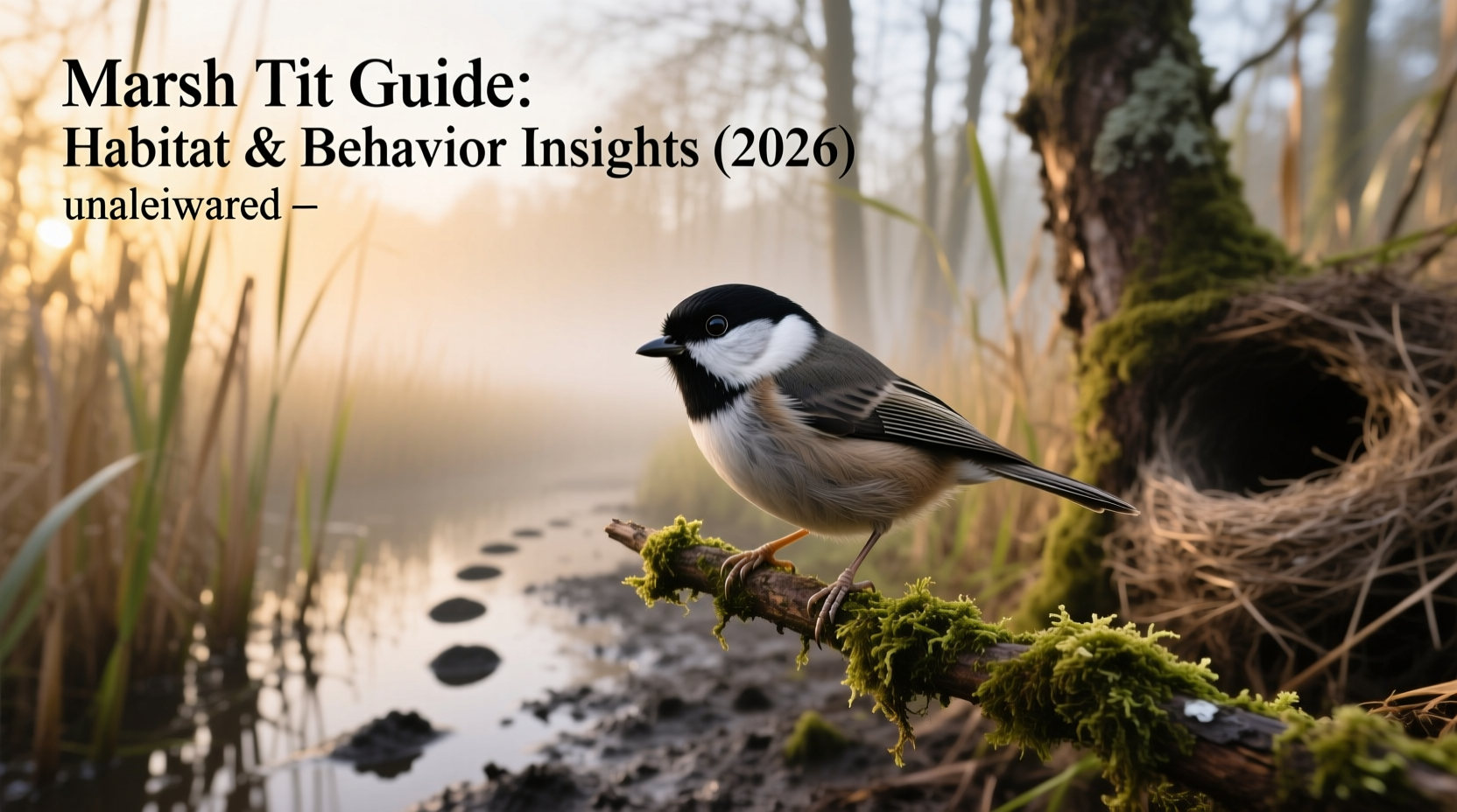 Marsh Tit Guide: Habitat & Behavior Insights (2026)