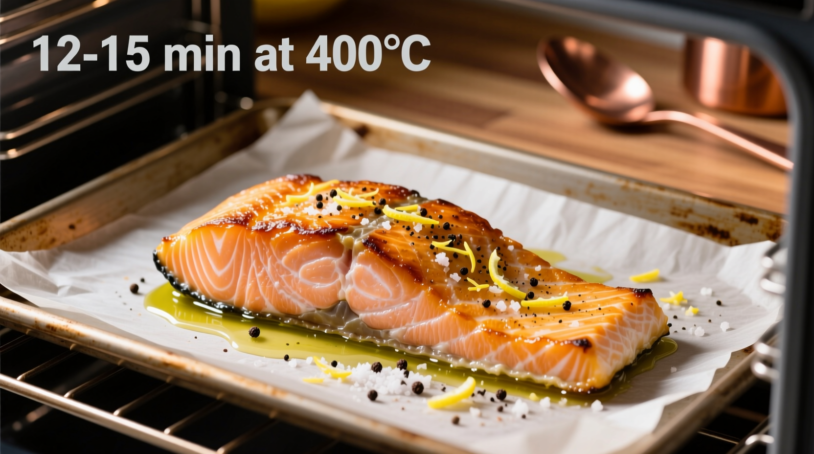 Perfect Salmon Oven Time: 12-15 Minutes at 400°F