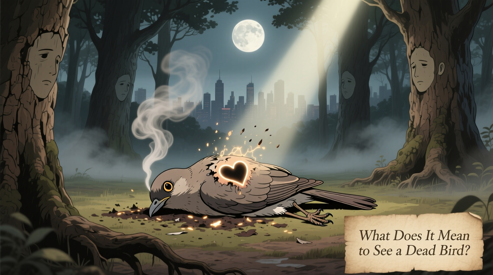 what does it mean to see a dead bird