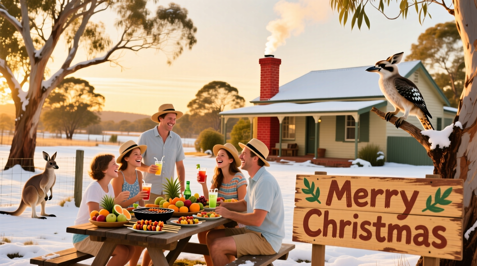 how to say merry christmas in australia