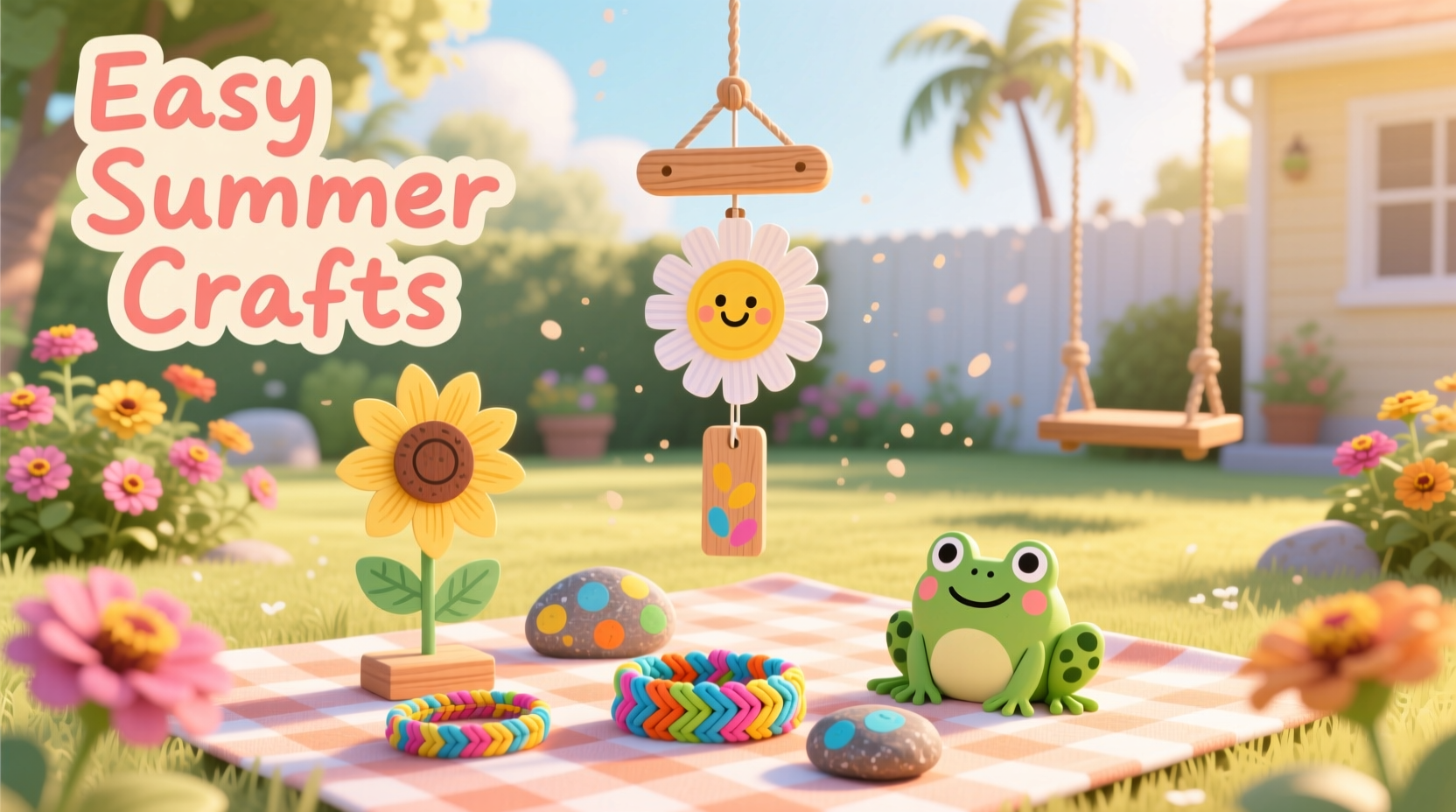 10 Easy Summer Crafts: 30-Minute Recycled Projects