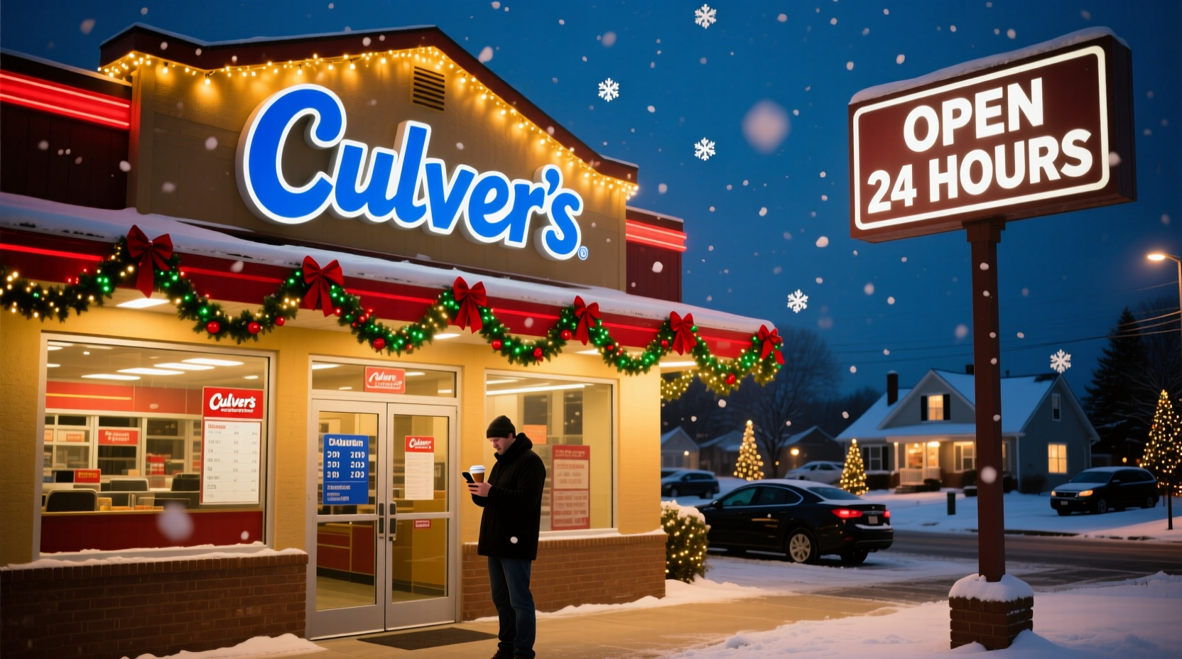 is culvers open on christmas eve