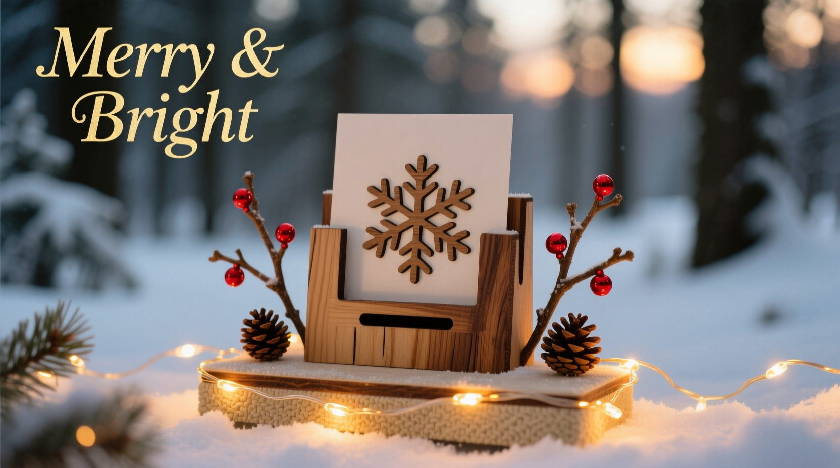 do it yourself christmas card holder