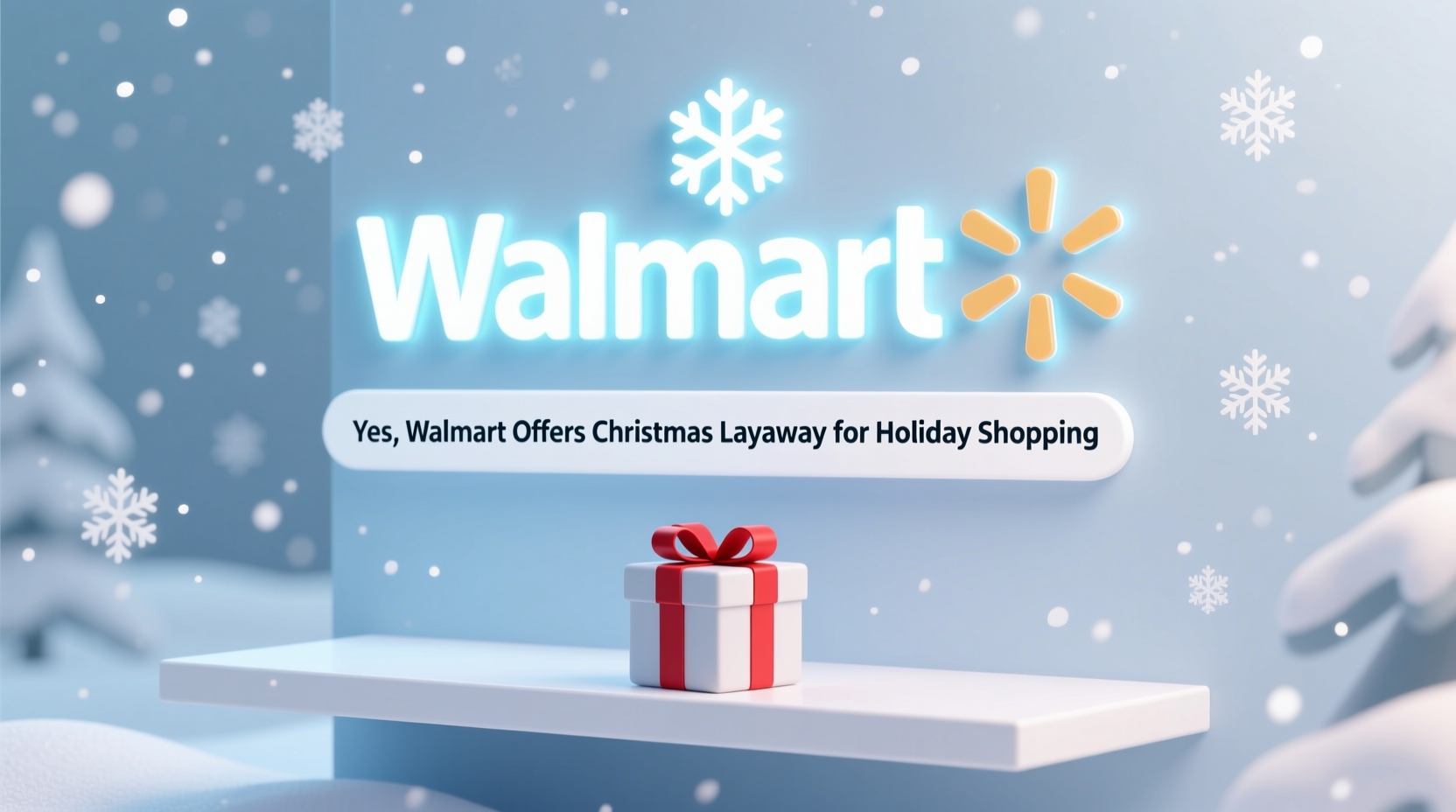 does walmart have christmas layaway