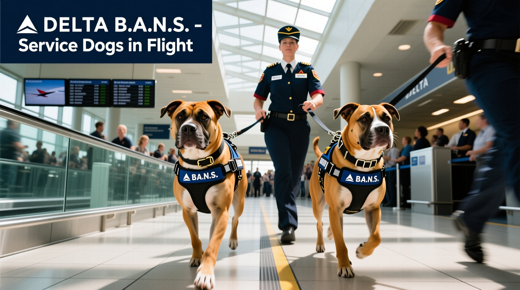 Delta Bans Pit Bull Service Dogs Flights: Transport Guide