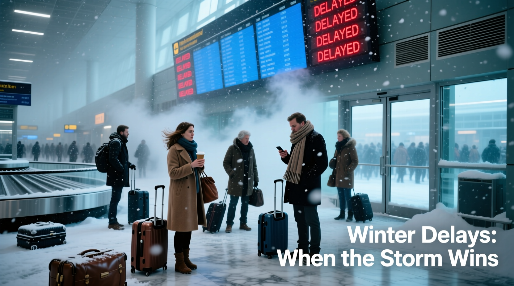How to Navigate Winter Storm Harper Travel Delays: Transport Guide