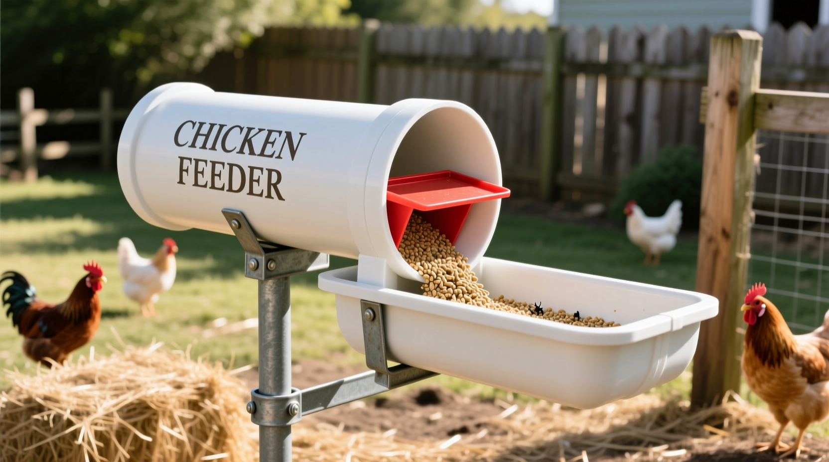 Build a PVC Chicken Feeder: 90-Minute DIY Guide