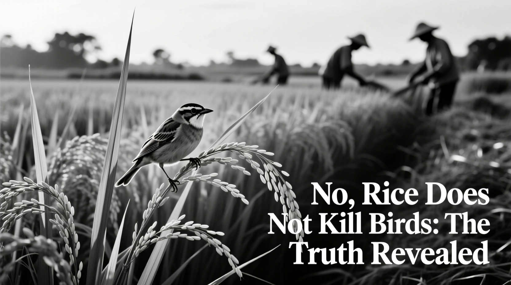 can rice kill birds
