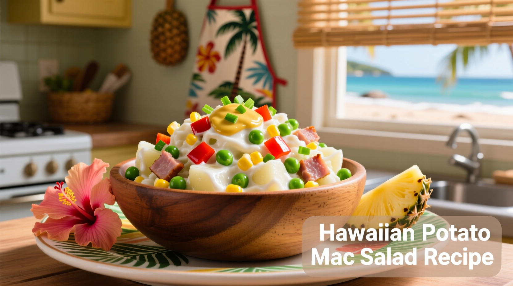 Authentic Hawaiian Potato Mac Salad Recipe: Creamy & Tangy