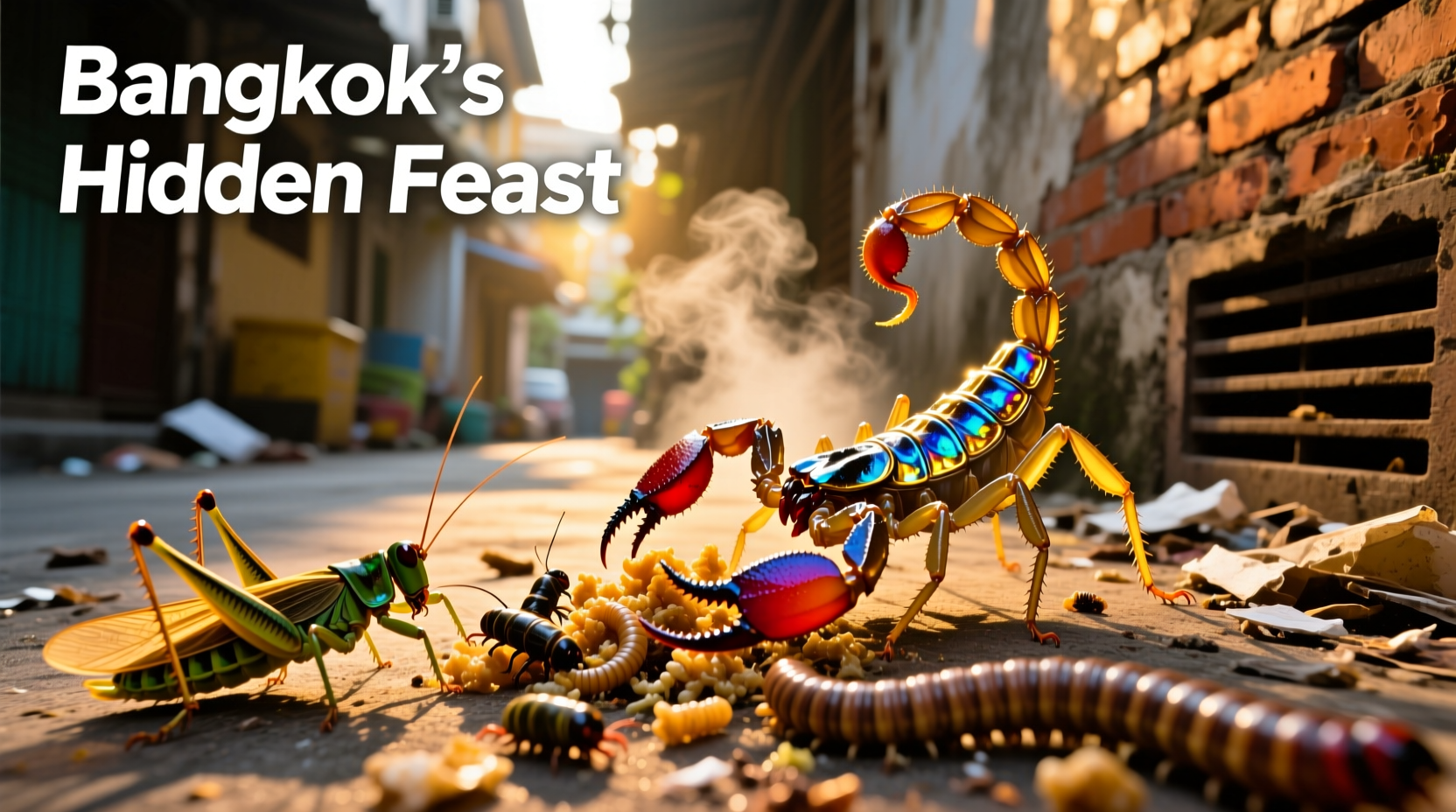 How to Eat Scorpions, Locusts & Worms in Bangkok: Budget Traveler’s Guide