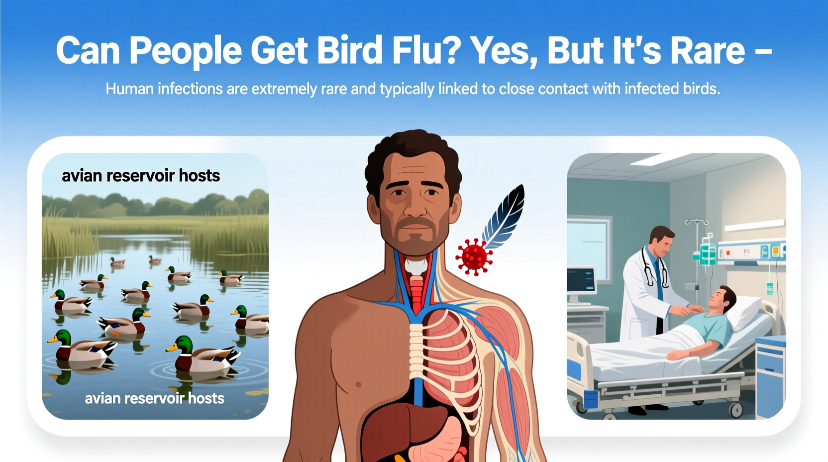 can people get bird flu