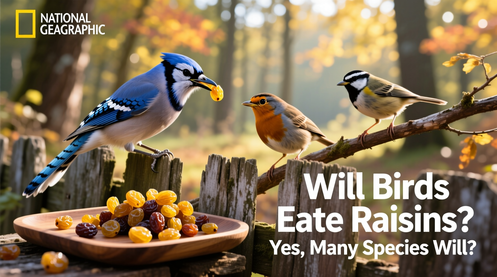 will birds eat raisins