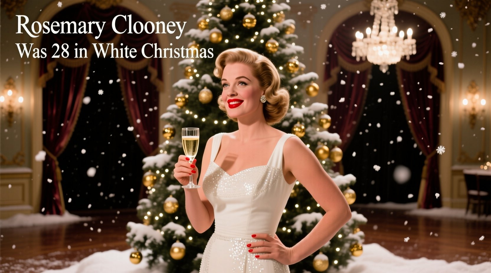 how old was rosemary clooney in white christmas