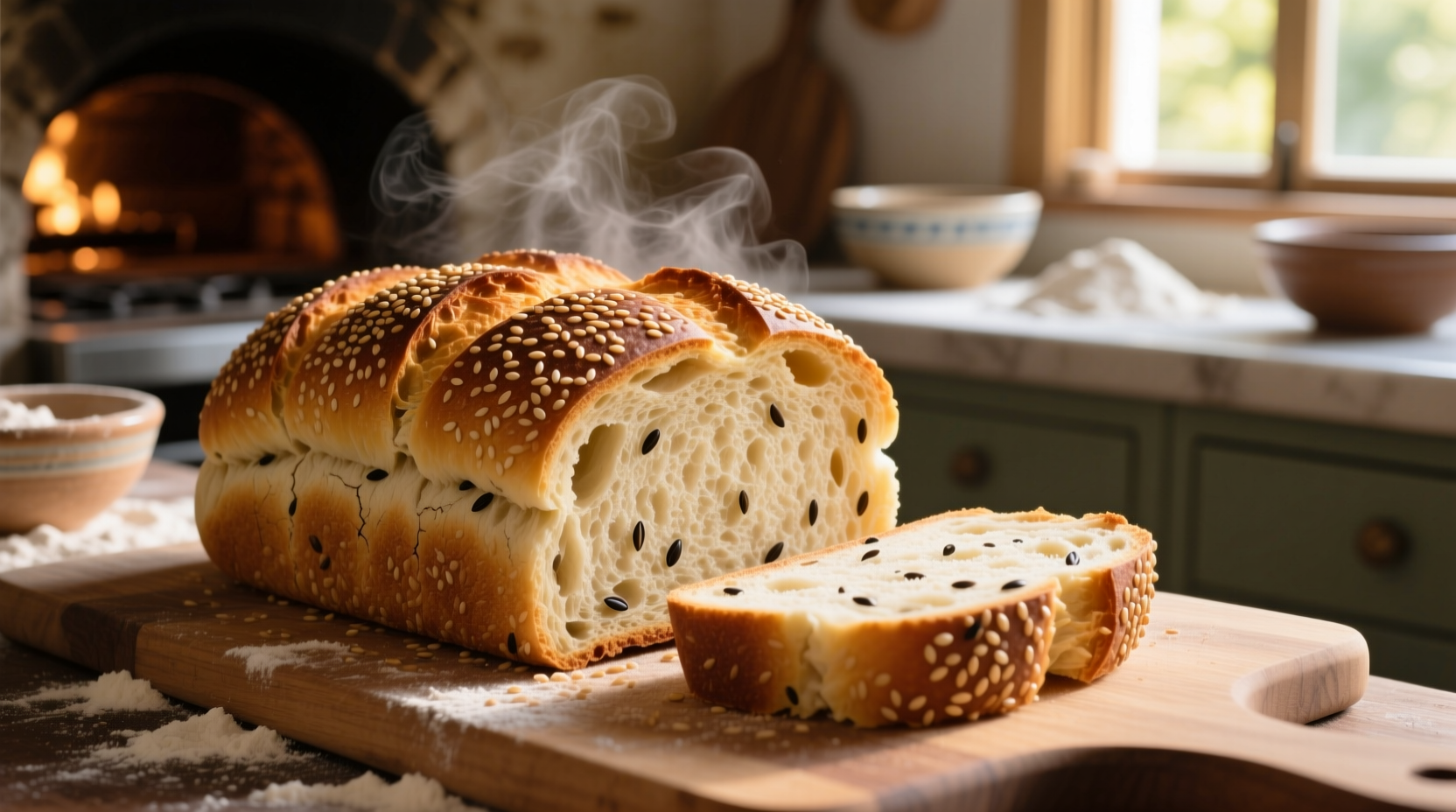 sesame seed bread