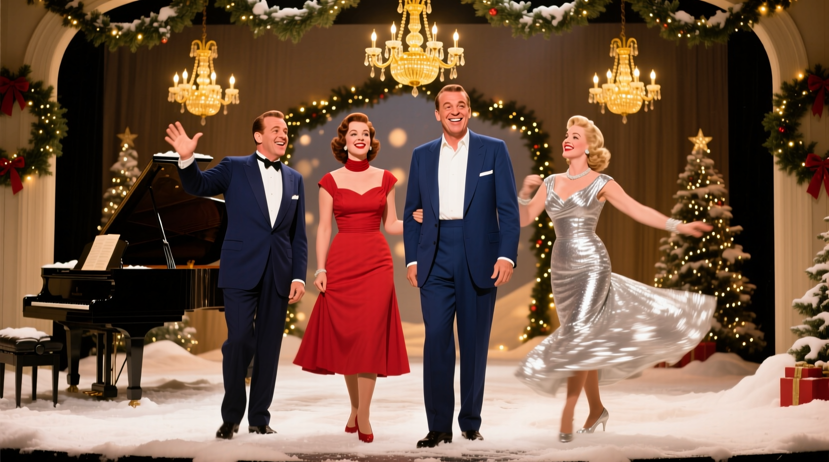 who was in white christmas