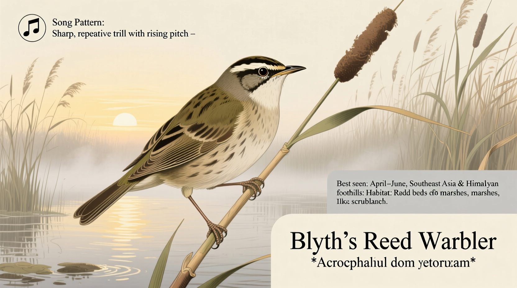 Blyth's Reed Warbler: Songbird Guide & Tips (2026)