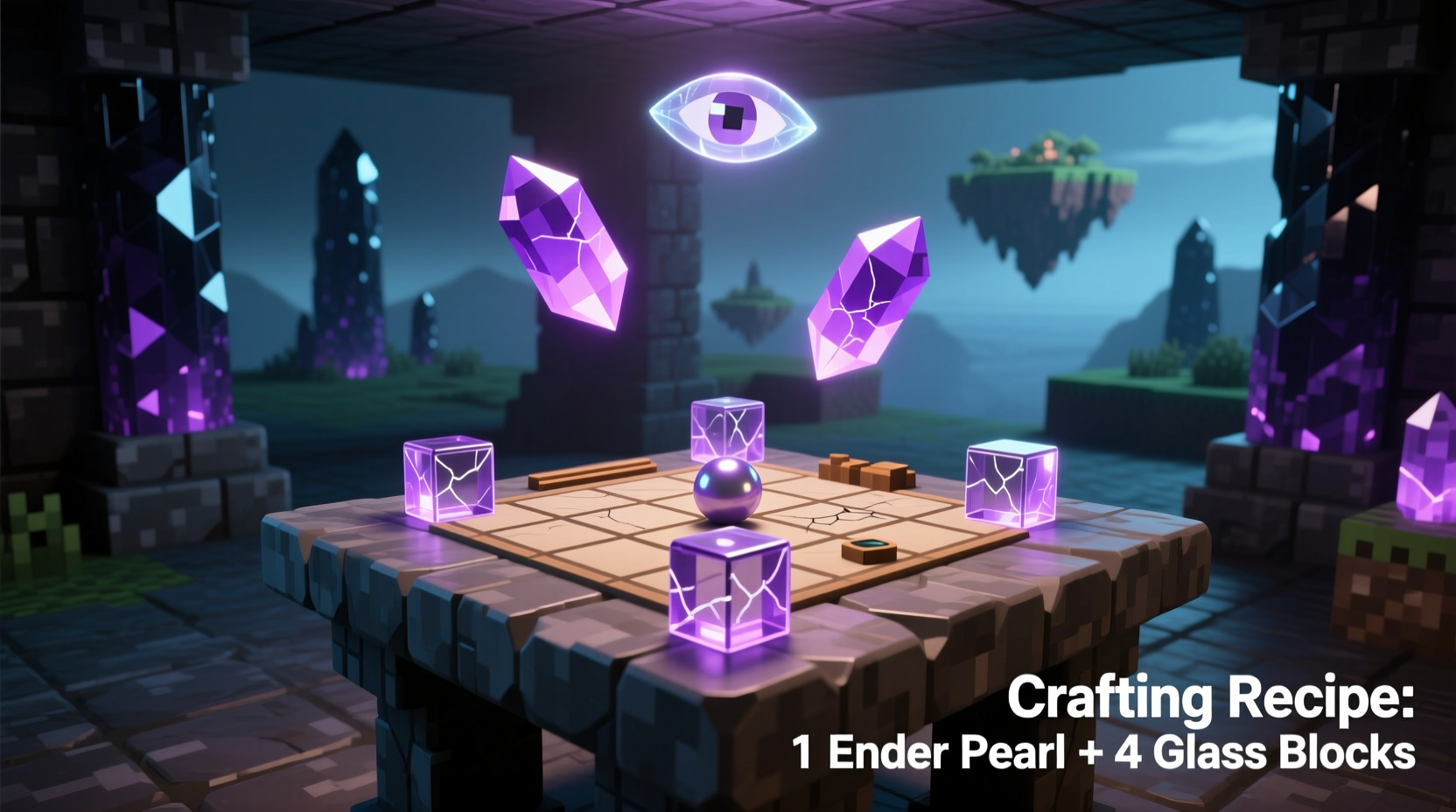 How to Get End Crystals in Minecraft (No Crafting Recipe)