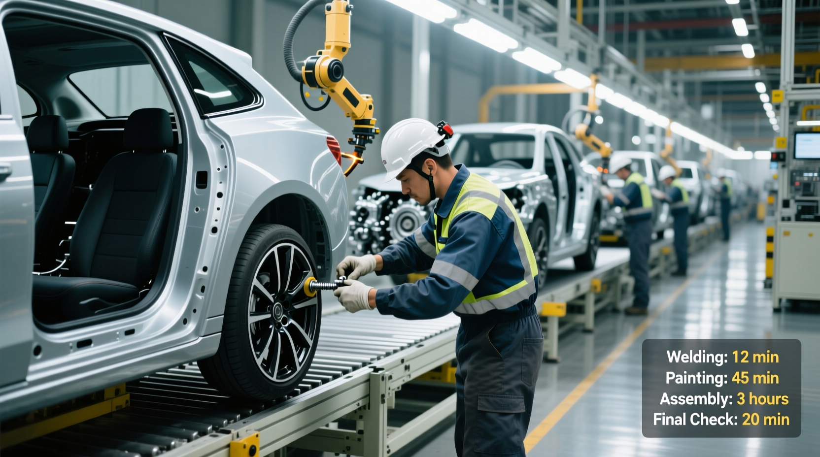 how long does it take to manufacture a car