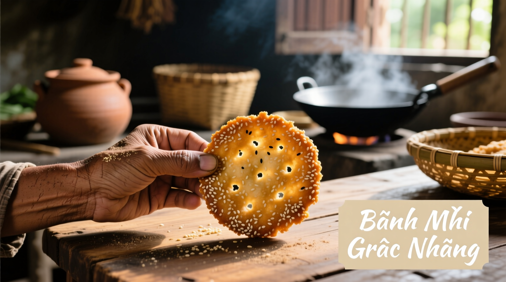 fried sesame hand vietnamese