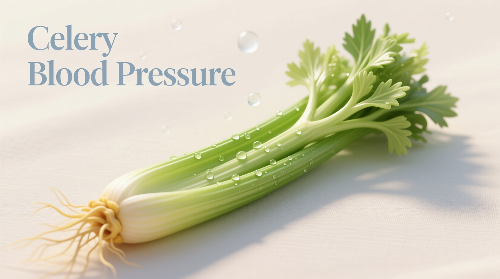 Celery for Blood Pressure: Evidence-Based Benefits & Limits