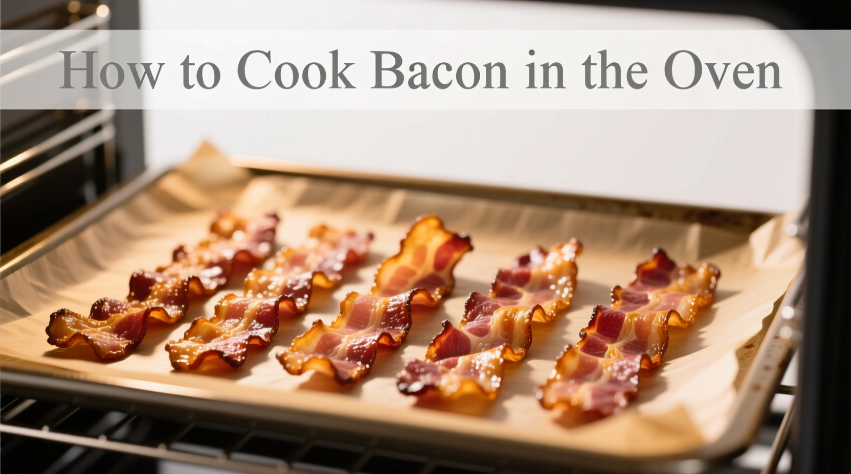 how to cook bacon in the oven