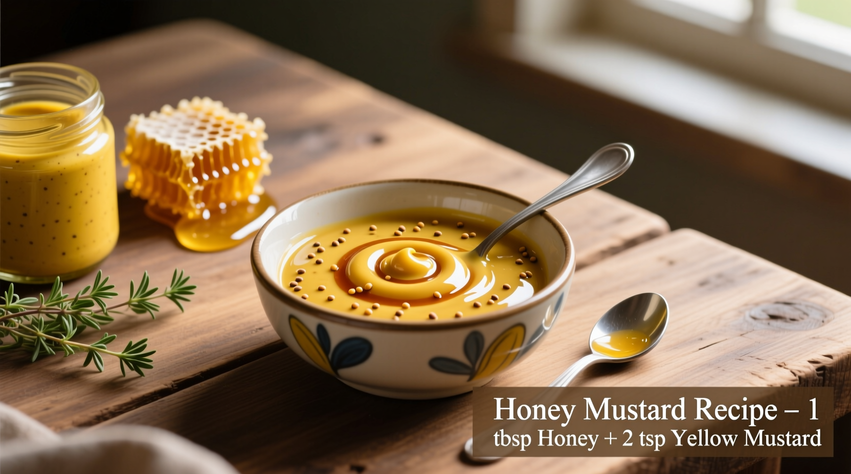 Perfect Honey Mustard Recipe: 5-Minute Homemade Sauce