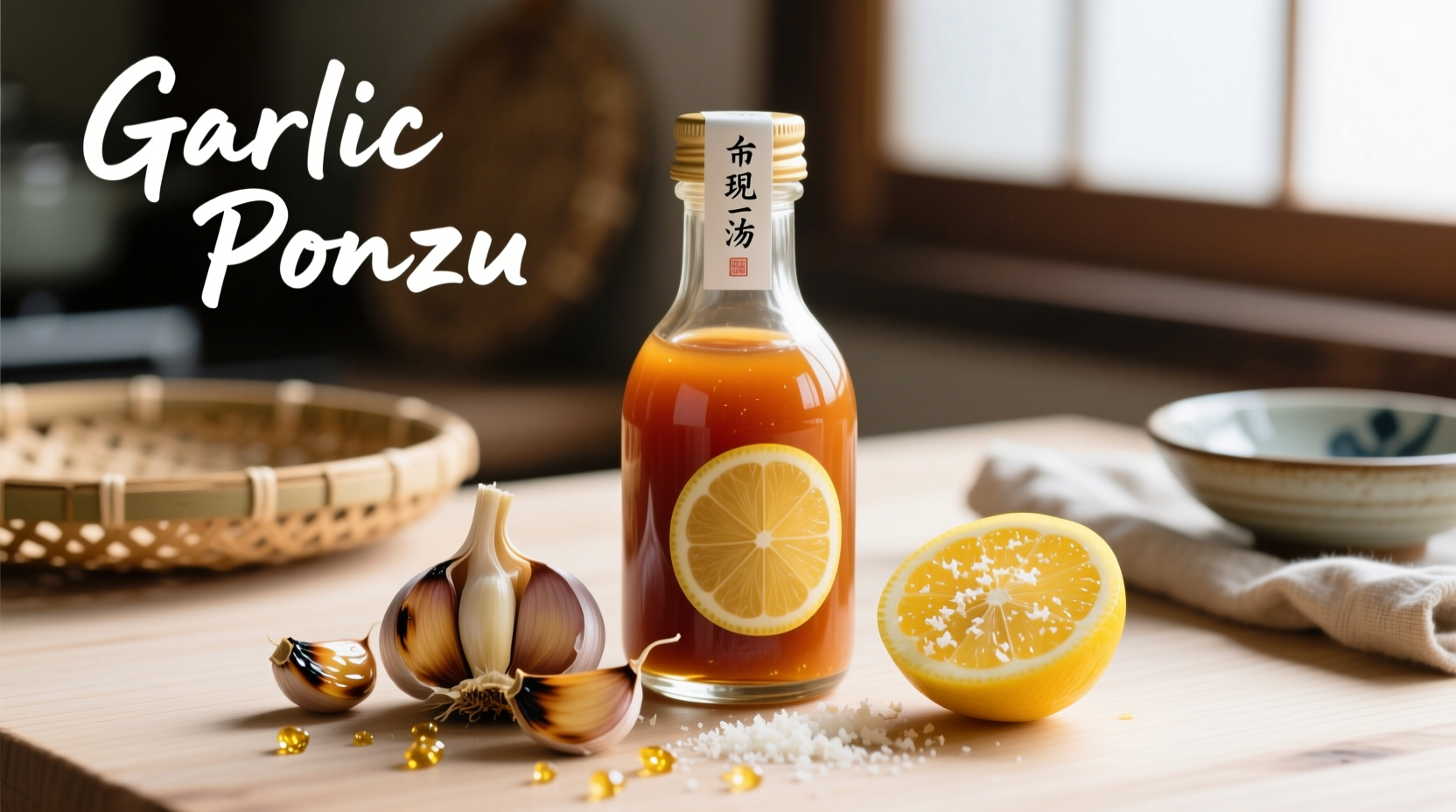 garlic ponzu