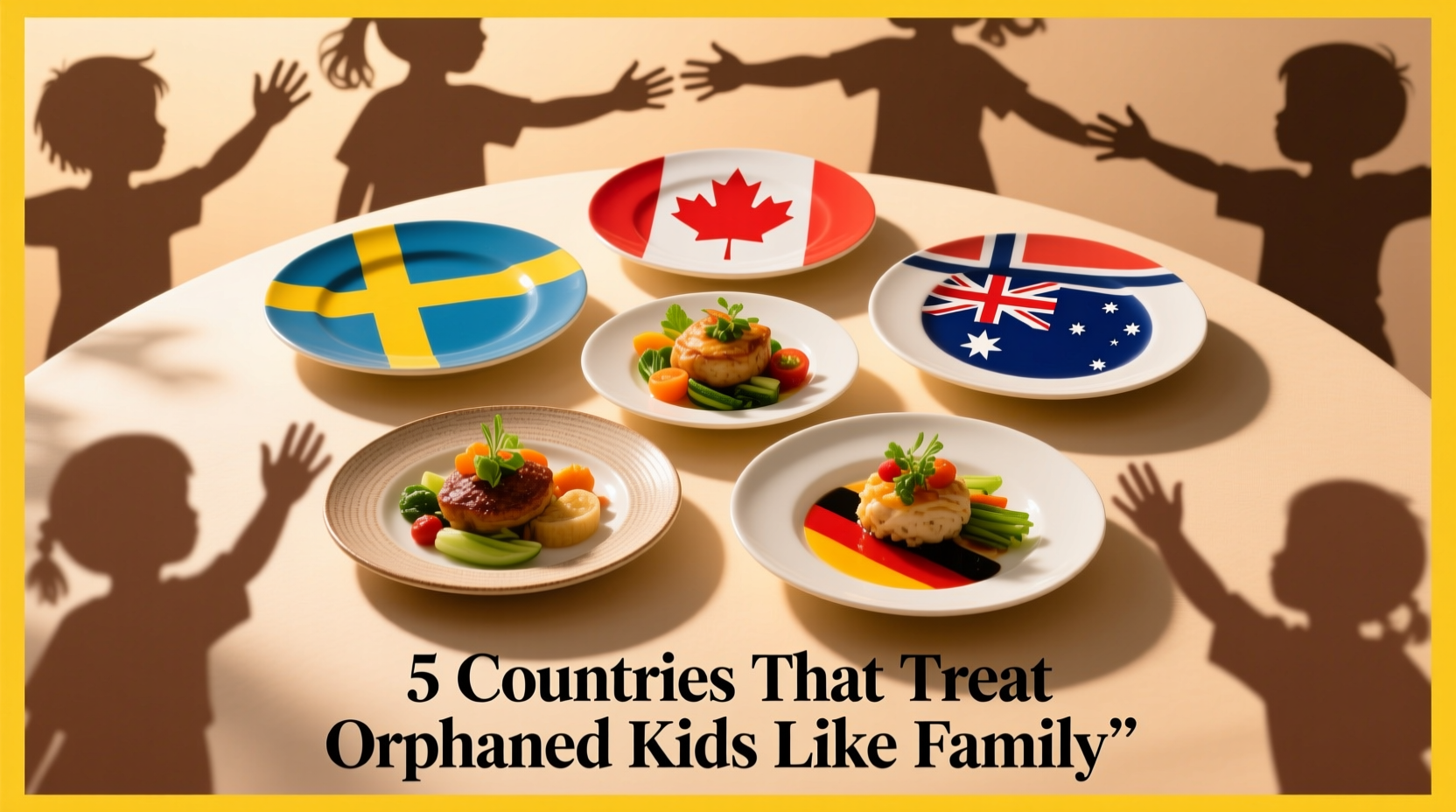 How to Navigate Food Culture in Countries Ranked for Orphan Care Policy