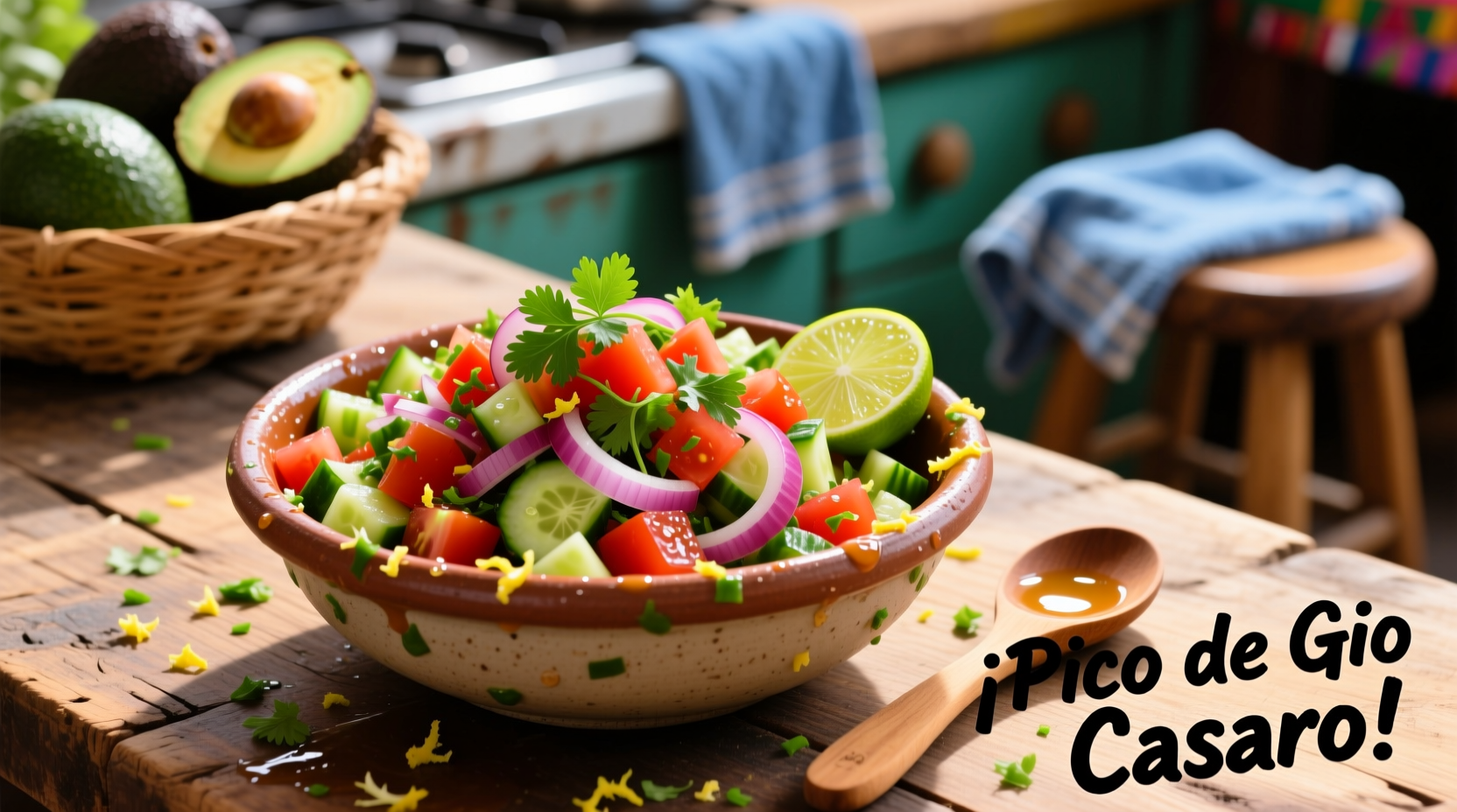 homemade pico de gio