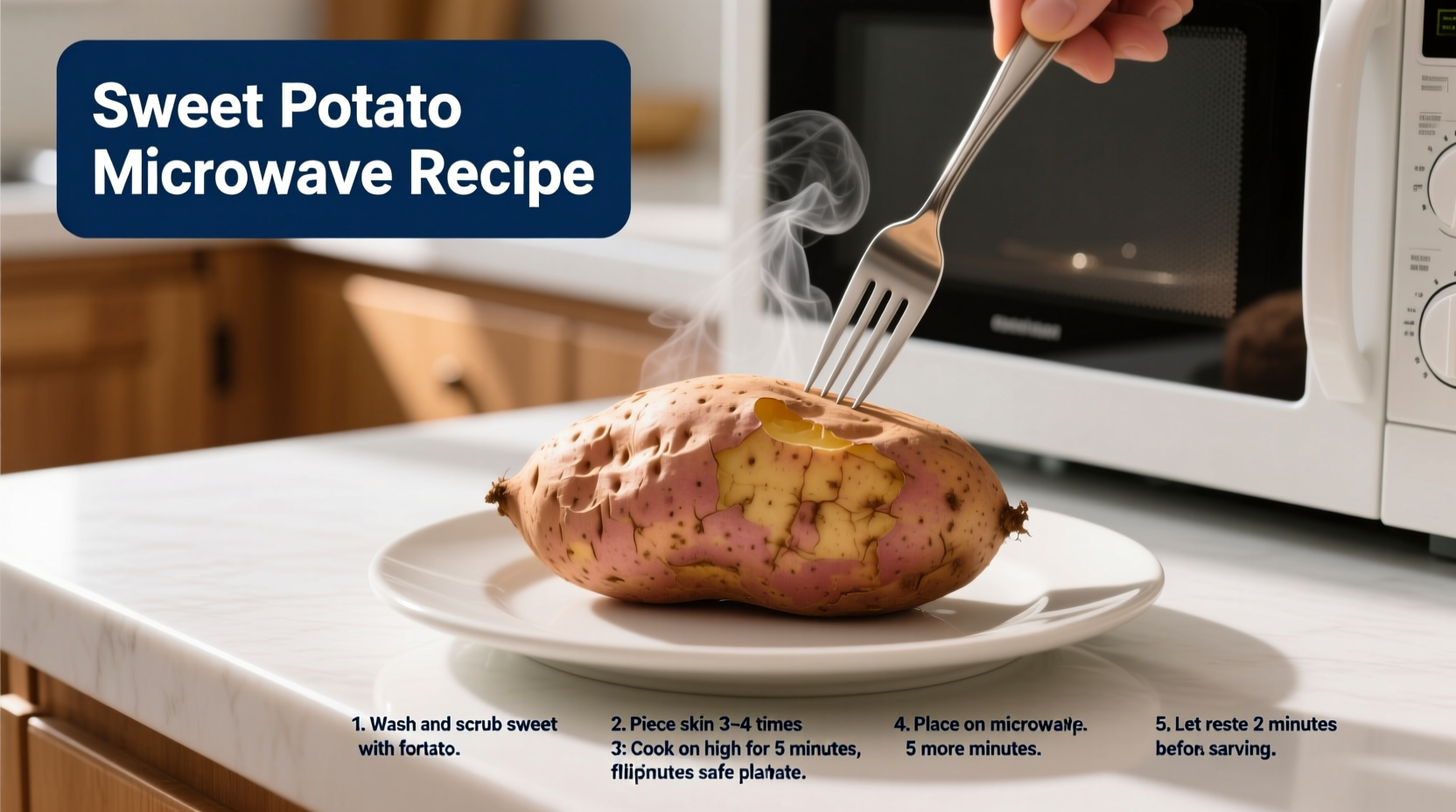 Microwave Sweet Potatoes: Fast, Perfect Results Every Time