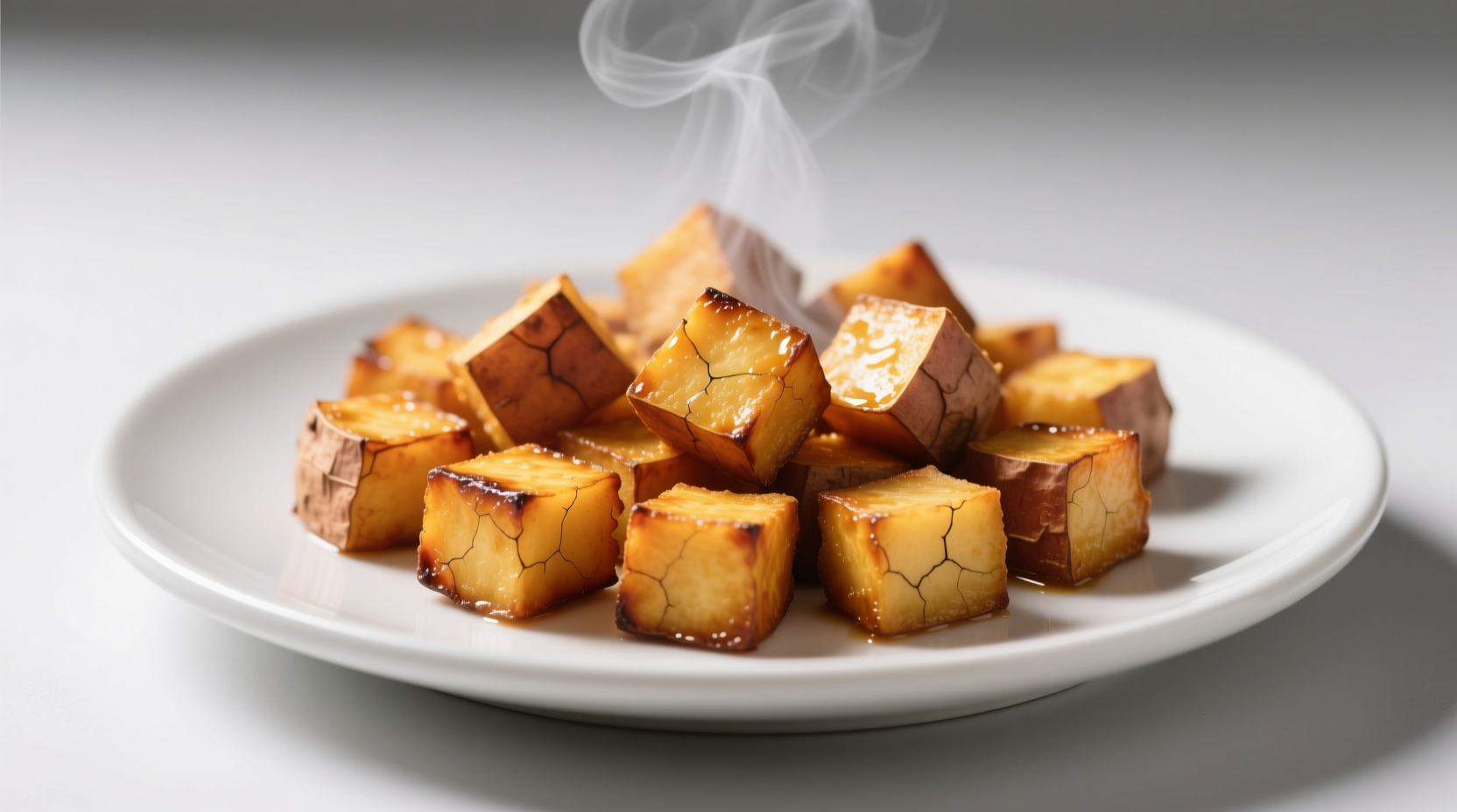 air fried sweet potato cubes when oil matters and when it doesn t