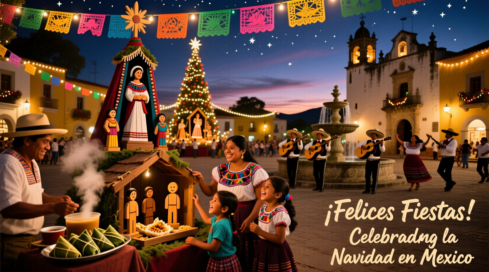 how do they celebrate christmas in mexico