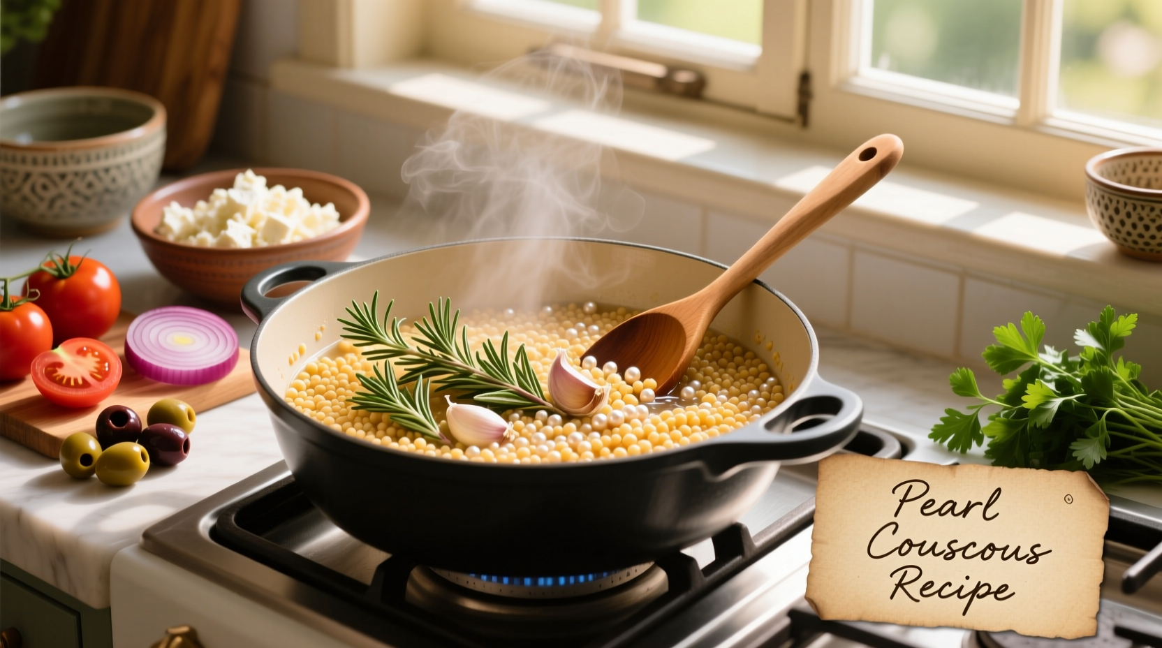 pearl couscous recipe