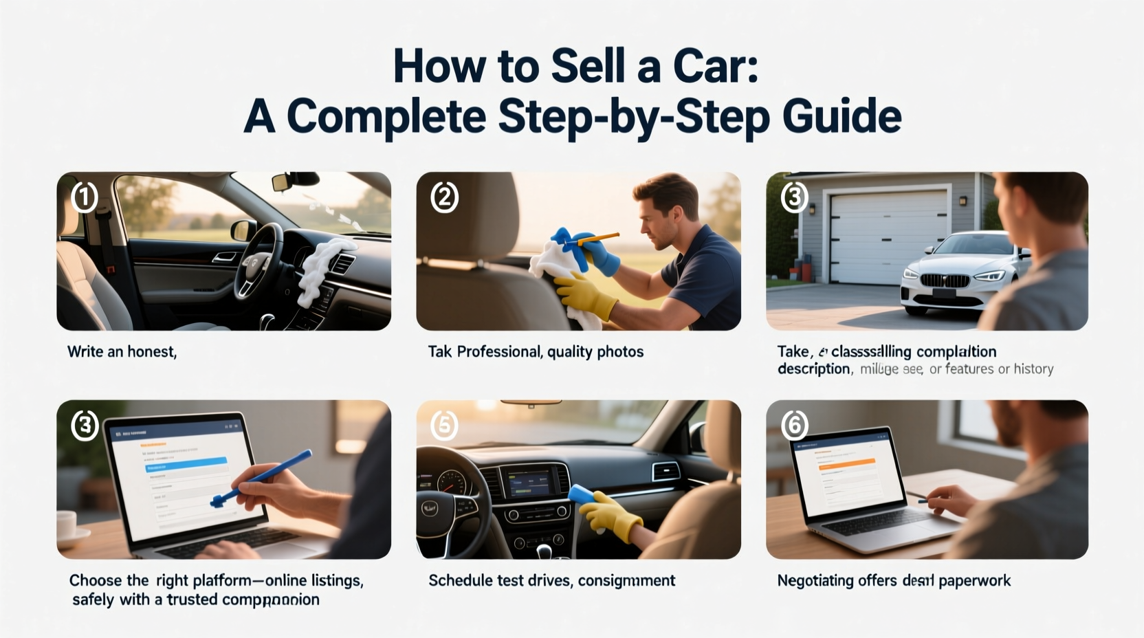 how do you sell a car