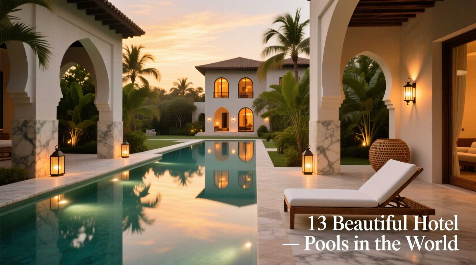13 Beautiful Hotel Pools Worldwide: Budget Traveler’s Guide