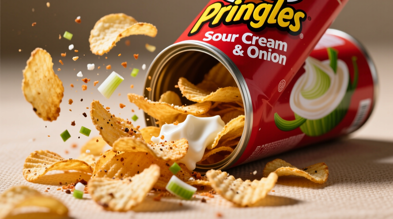 Sour Cream and Onion Pringles Flavor Science Explained