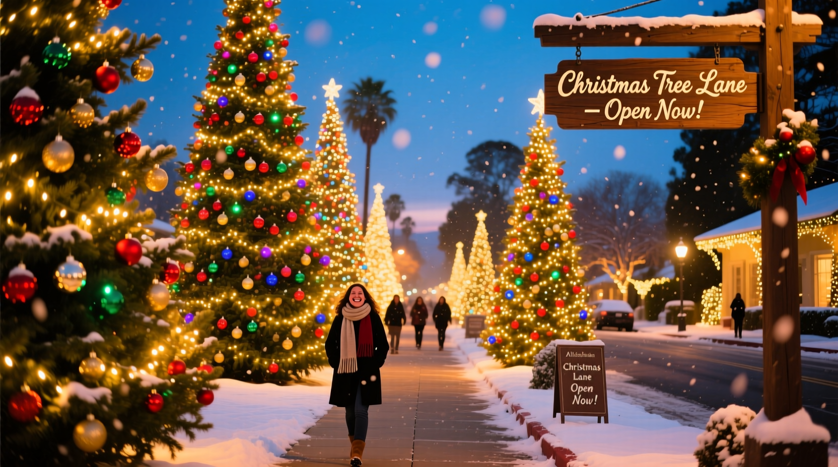 when does christmas tree lane start