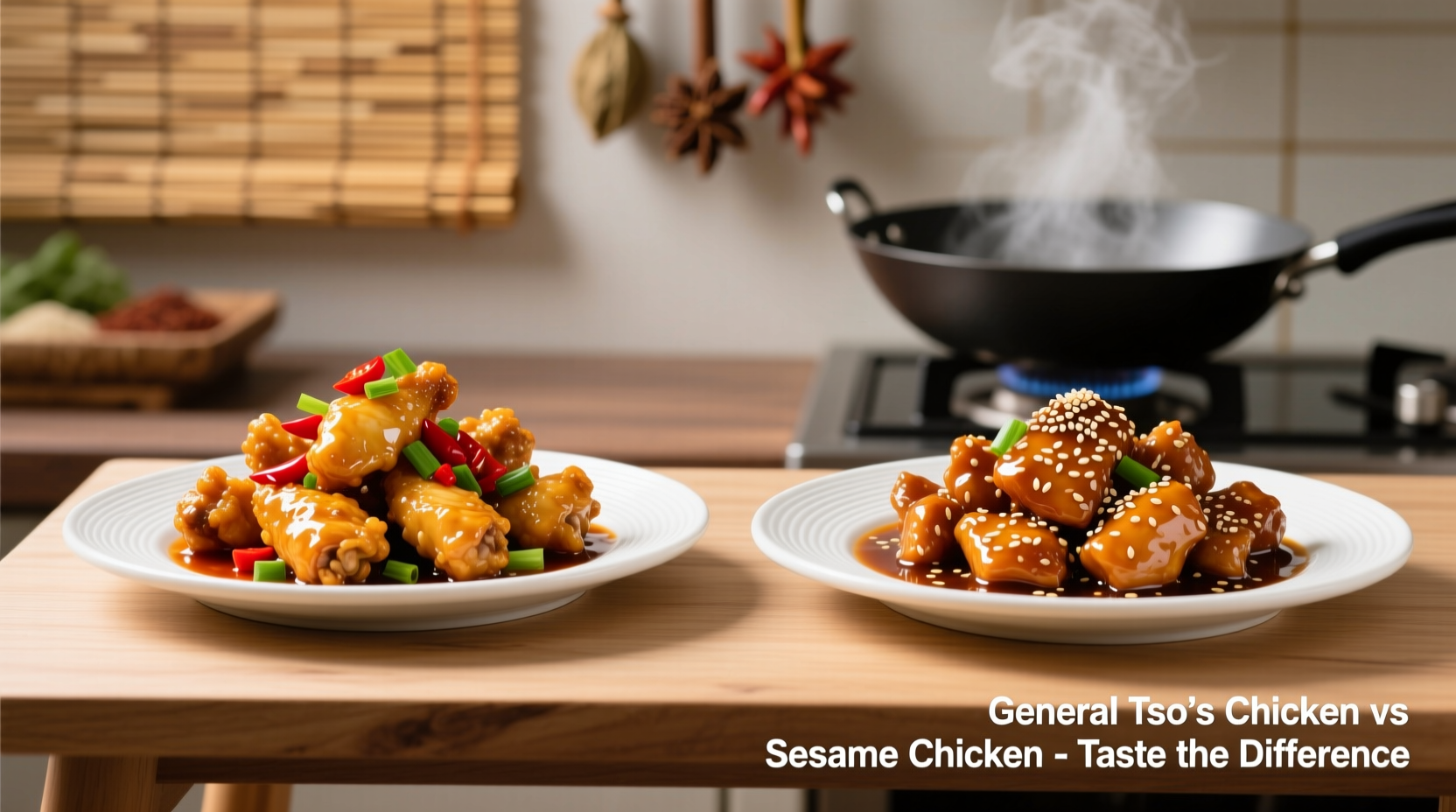 general tso chicken vs sesame chicken