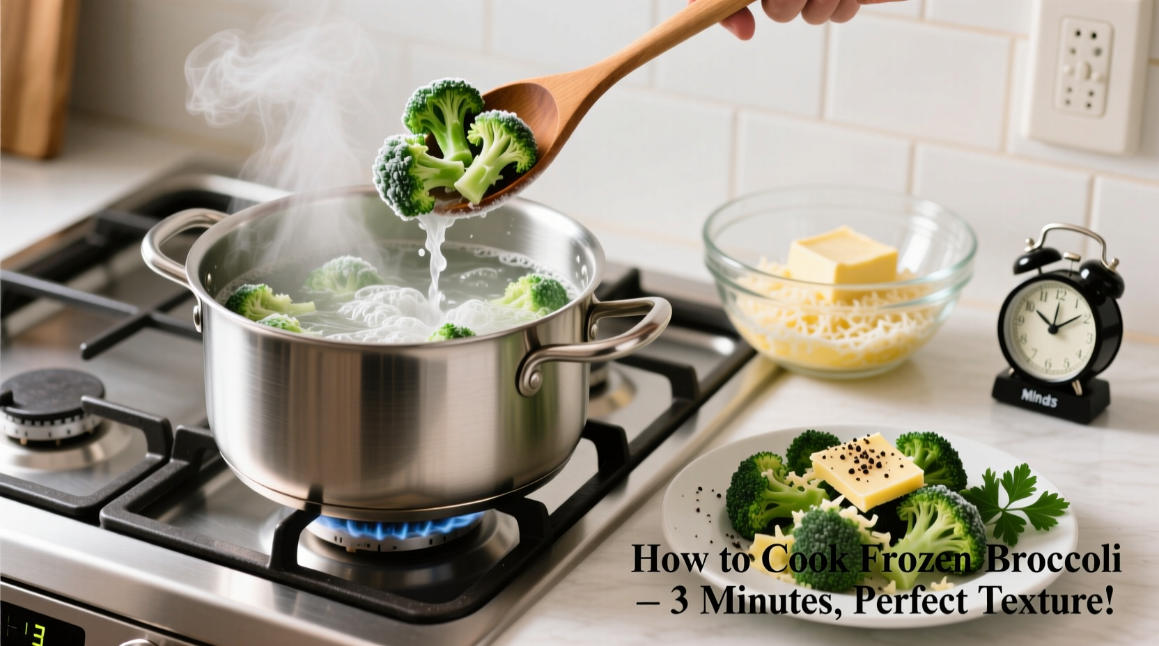 how to cook frozen broccoli