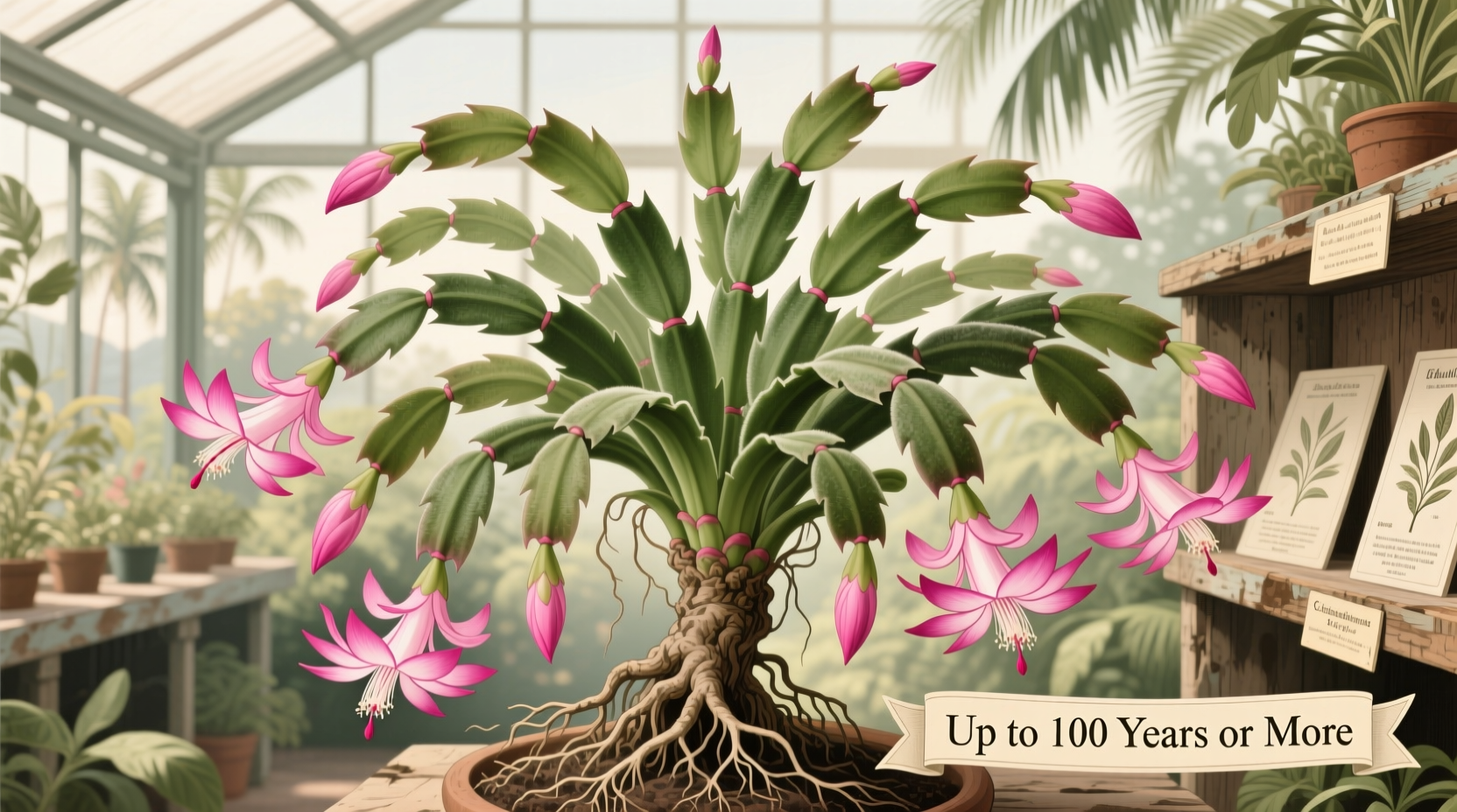 how long do christmas cactuses live