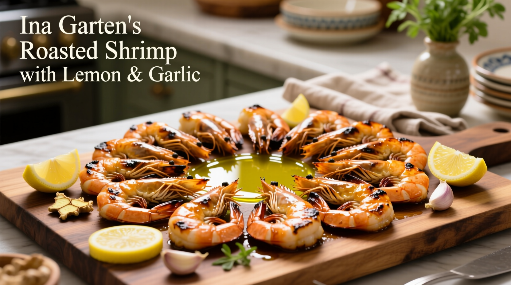 ina garten roasted shrimp with lemon and garlic