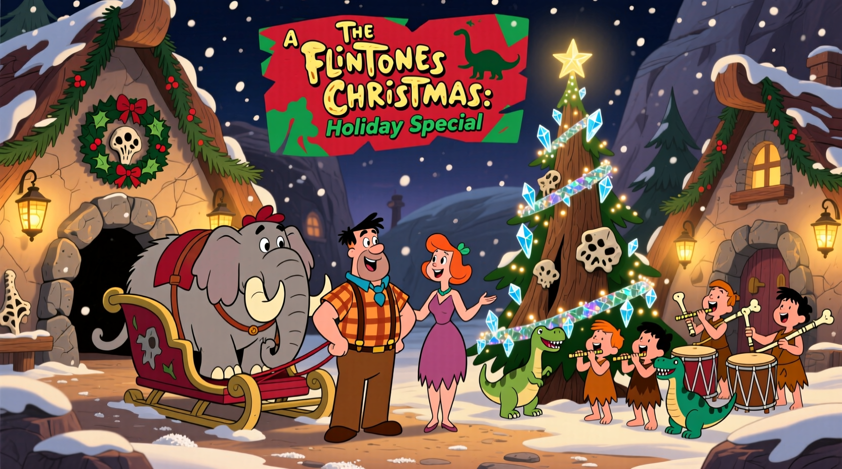 a flintstones christmas