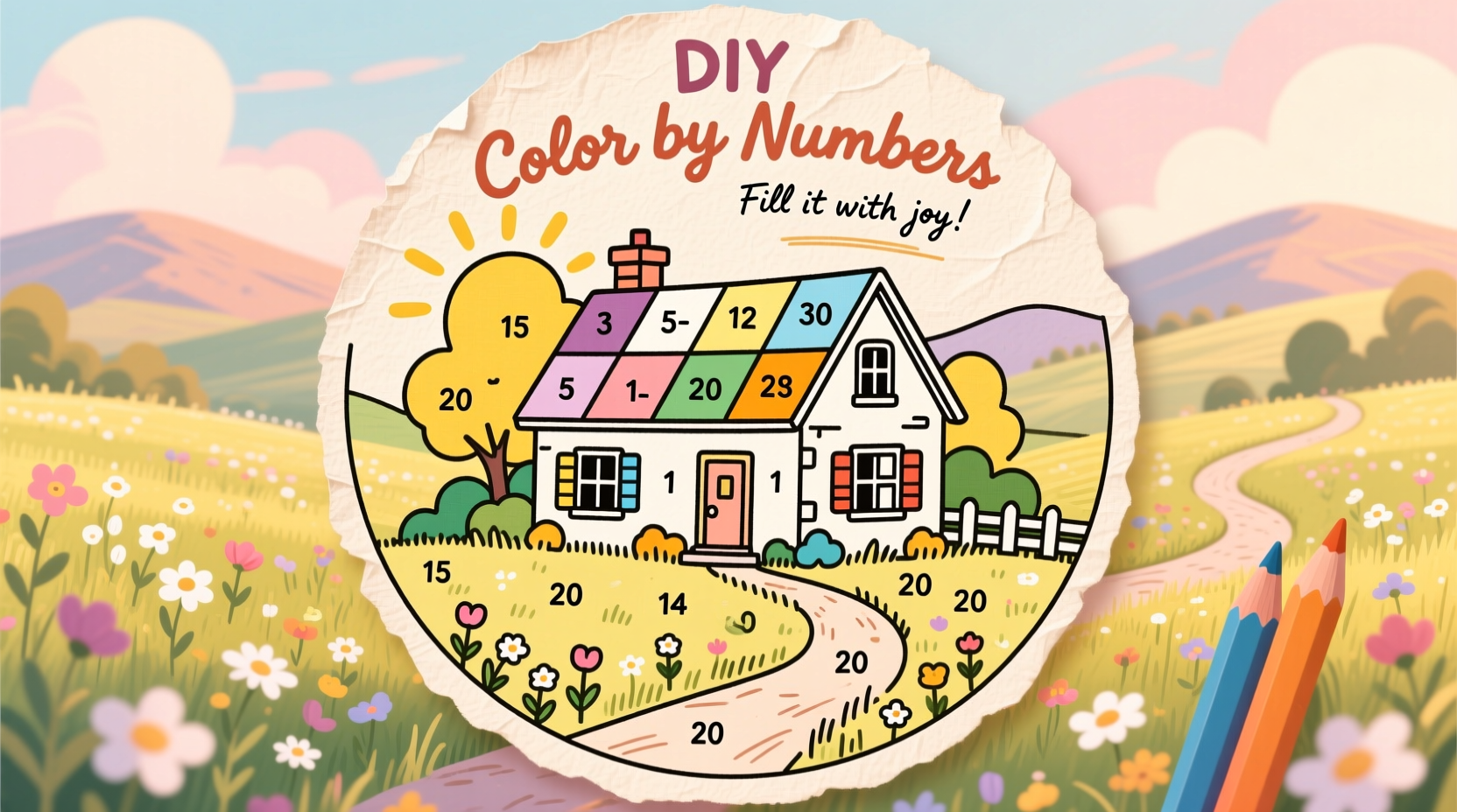 diy color by numbers